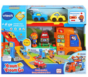 vroom vroom go - maxi camion trasportatore 3 in 1