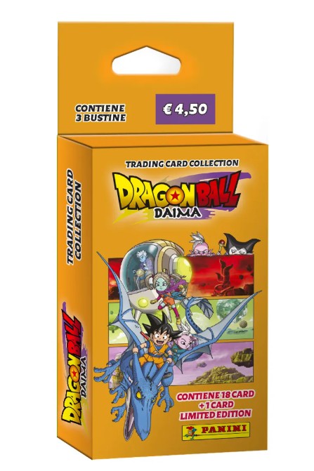 dragon ball daima - ecoblister 3 bustine