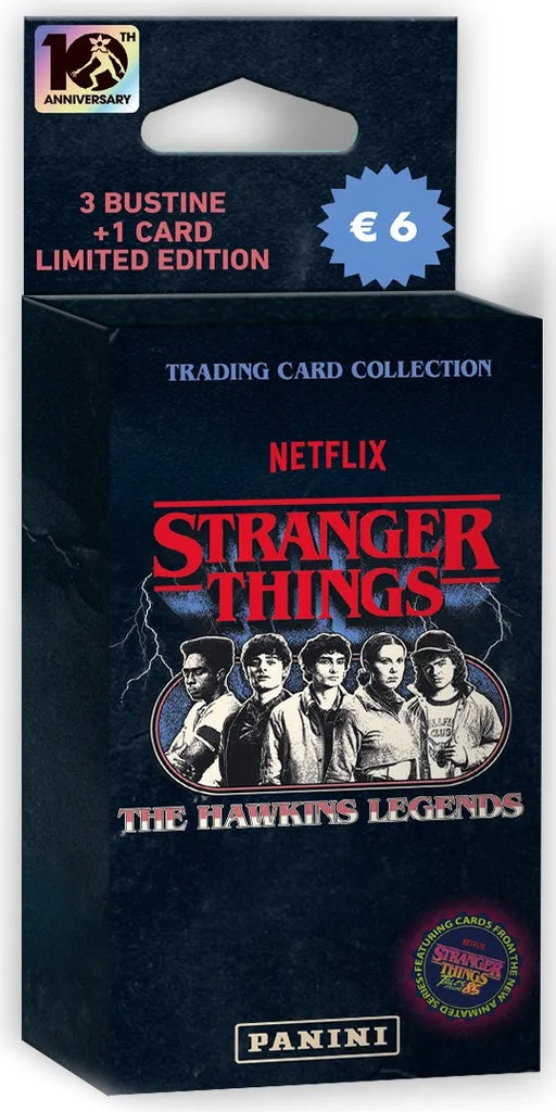 stranger things - 10th anniversary - ecoblister 3 bustine