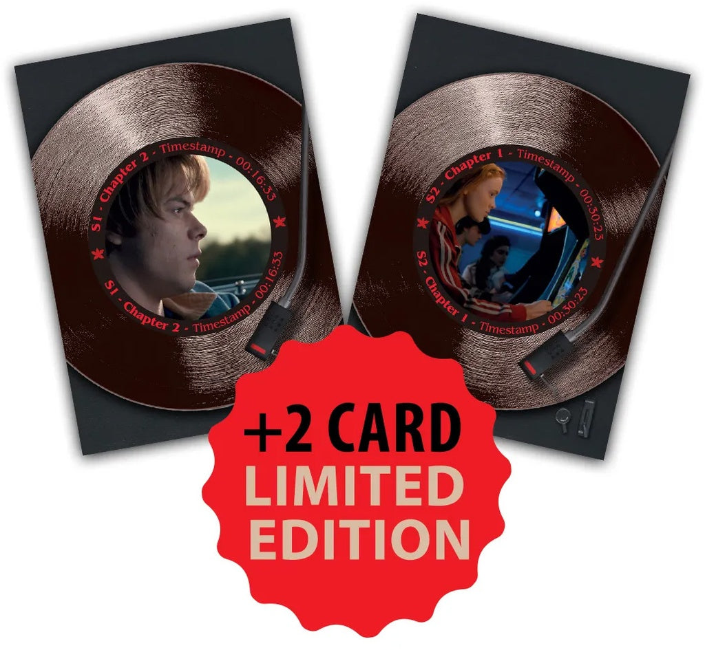 stranger things - 10th anniversary - starter pack album + 3 bustine