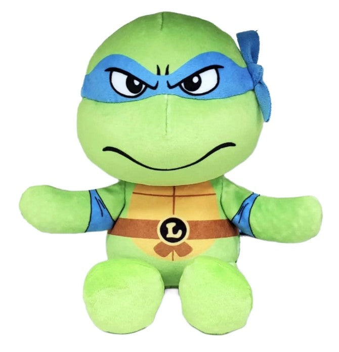 peluche floppy 20cm - teenage mutant ninja turtles - leonardo