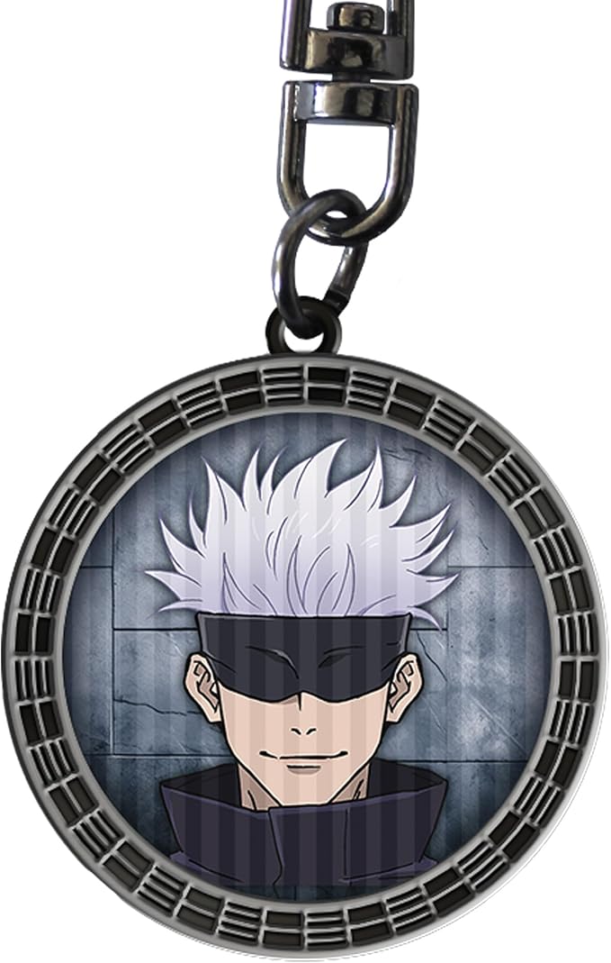 jujutsu kaisen - gojo - portachiavi lenticolare