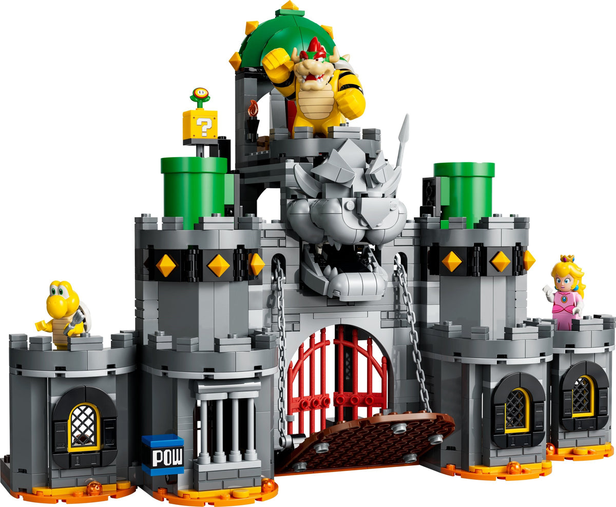 LEGO Super Mario 72060 castello di boswer con mario fuoco
