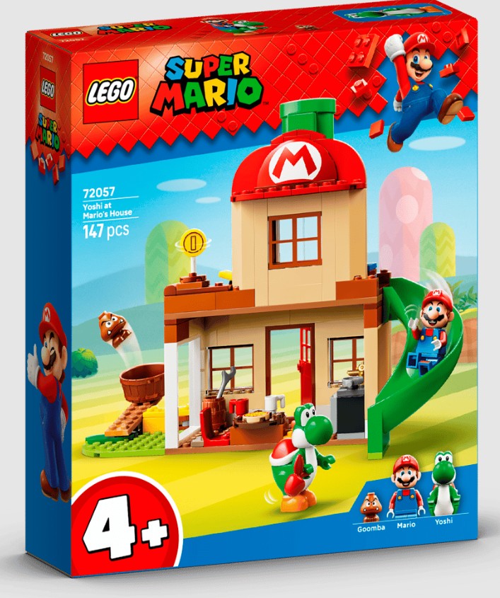 LEGO Super Mario 72057 yoshi a casa di mario
