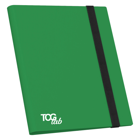 raccoglitore a 9 tasche (360 carte) - verde