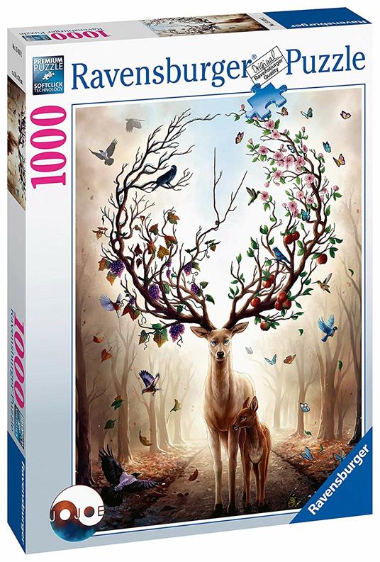 cervo magico - puzzle 1000 pezzi
