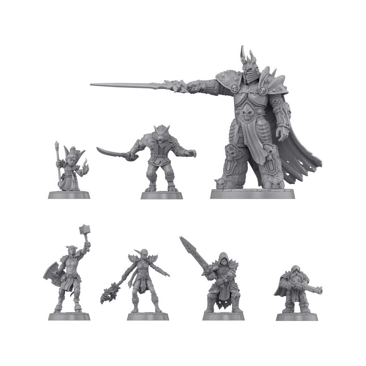 dungeons & dragons - world of warcraft - set miniature 2