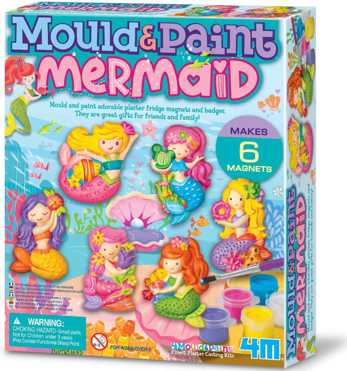 modella & dipingi - sirenette glitter
