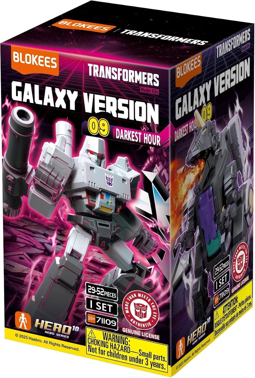 transformers - galaxy version 09 - darkest hour - un modello a sorpresa blind box