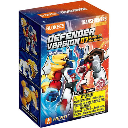 transformers - defender version 07 - power of the beast - un modello a sorpresa blind box