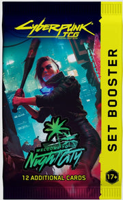 cyberpunk tcg - welcome to night city - booster (eng)