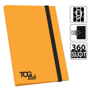 raccoglitore a 9 tasche (360 carte) - arancione