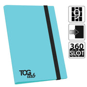 raccoglitore a 9 tasche (360 carte) - azzurro cielo