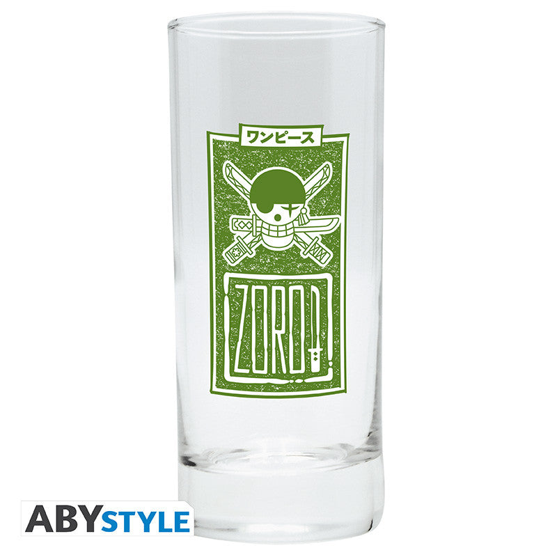 one piece - 3 glass set - skulls