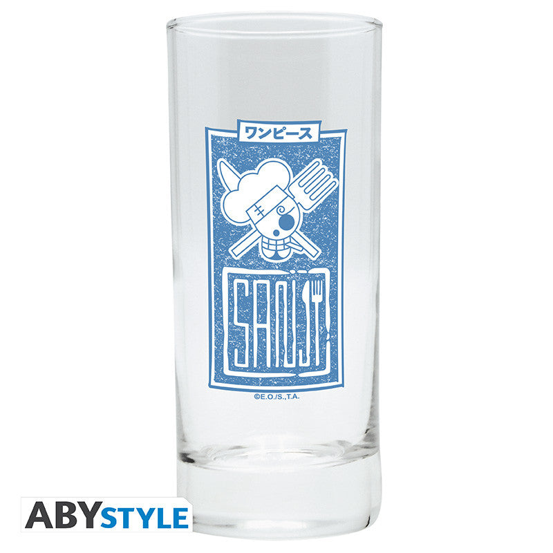 one piece - 3 glass set - skulls