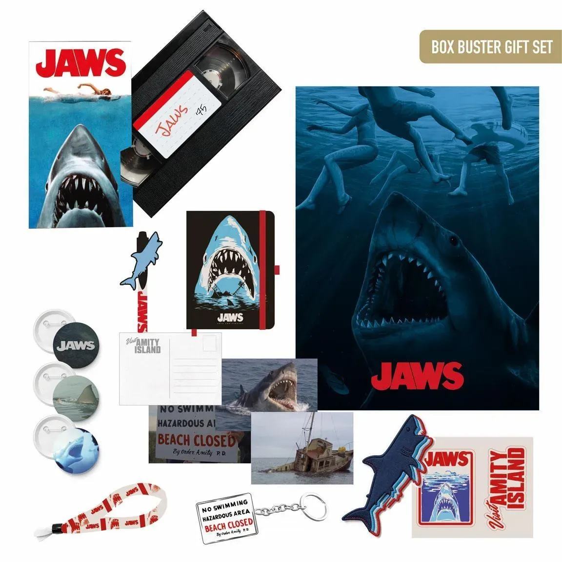 set regalo box buster - jaws