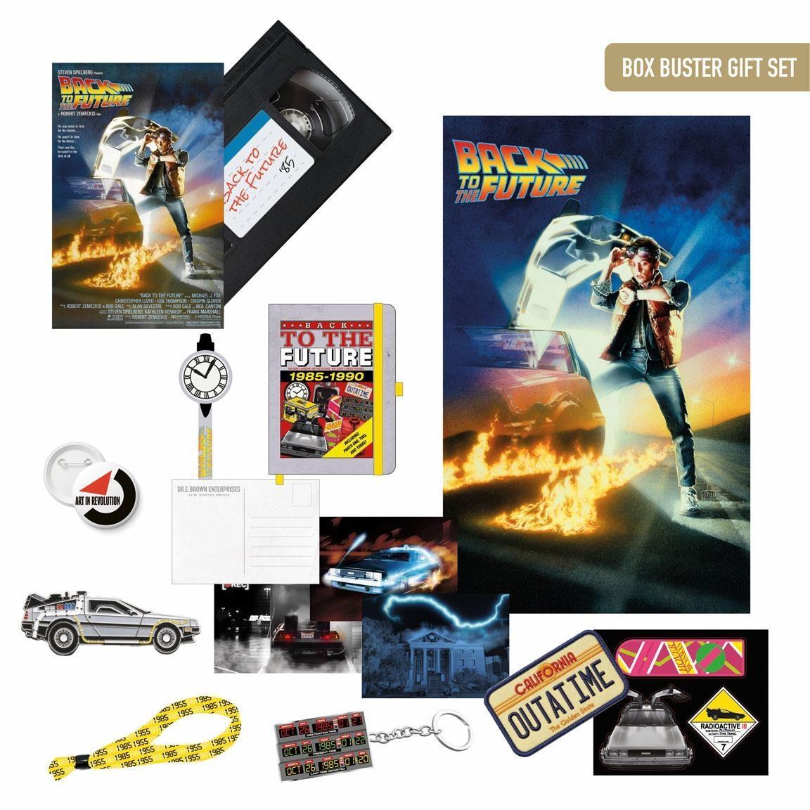 set regalo box buster - back to the future