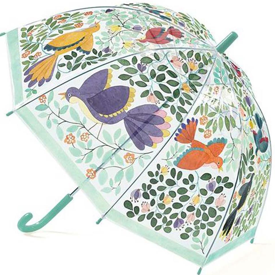ombrello - fiori e uccellini