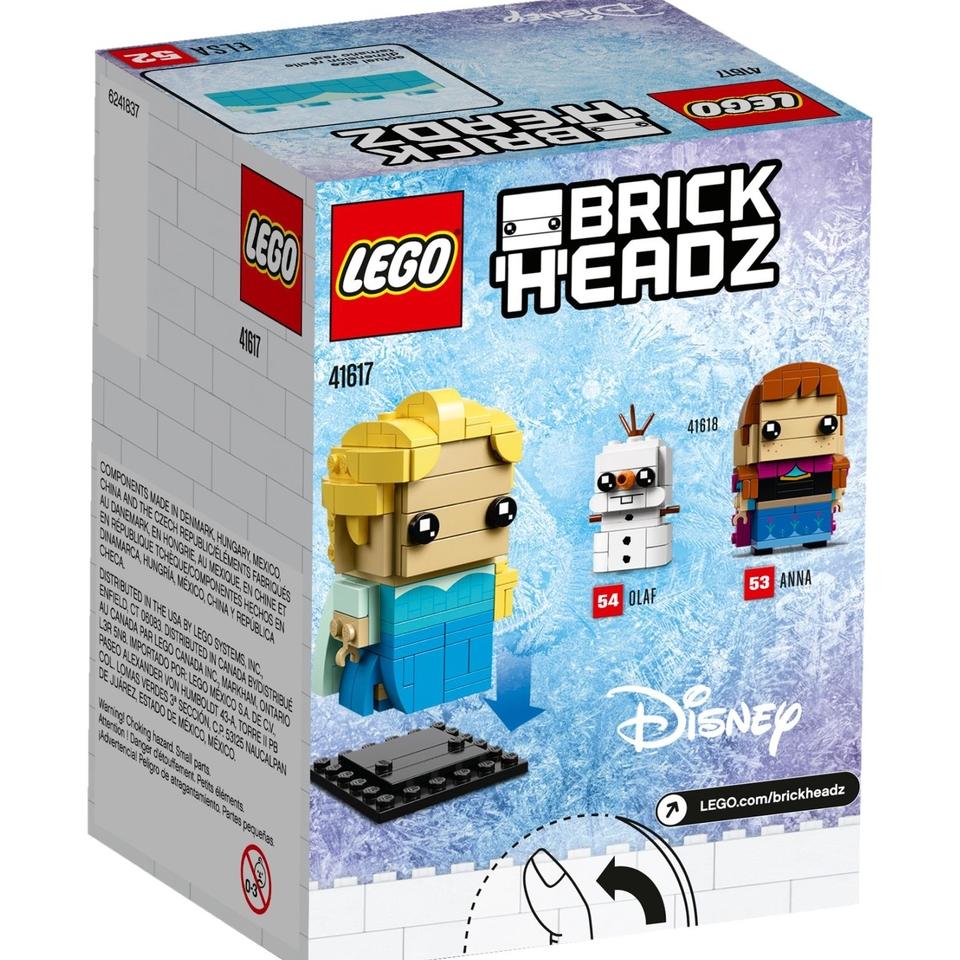 LEGO Brickheadz 41617 elsa brickheadz