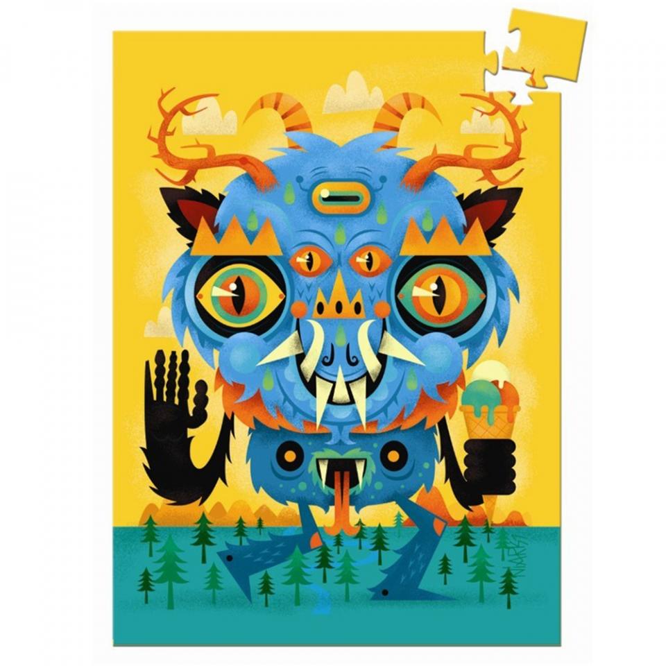 the monster - mini puzzle 60 pezzi