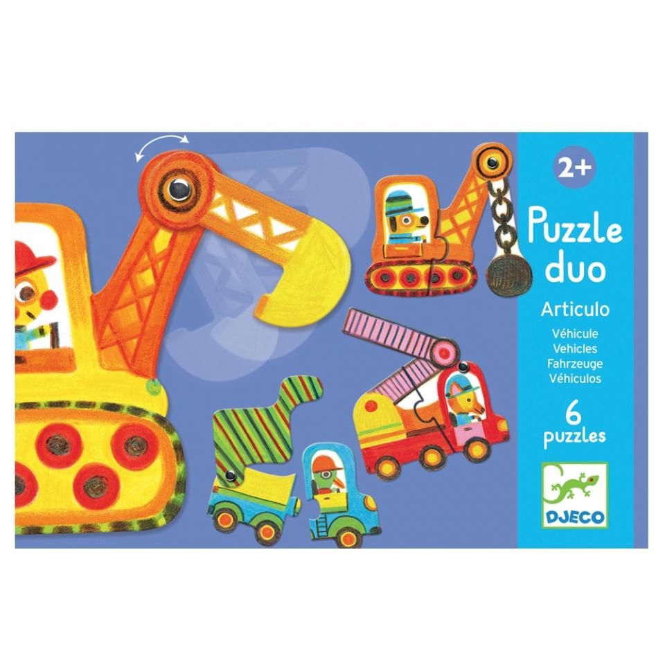 veicoli - puzzle duo