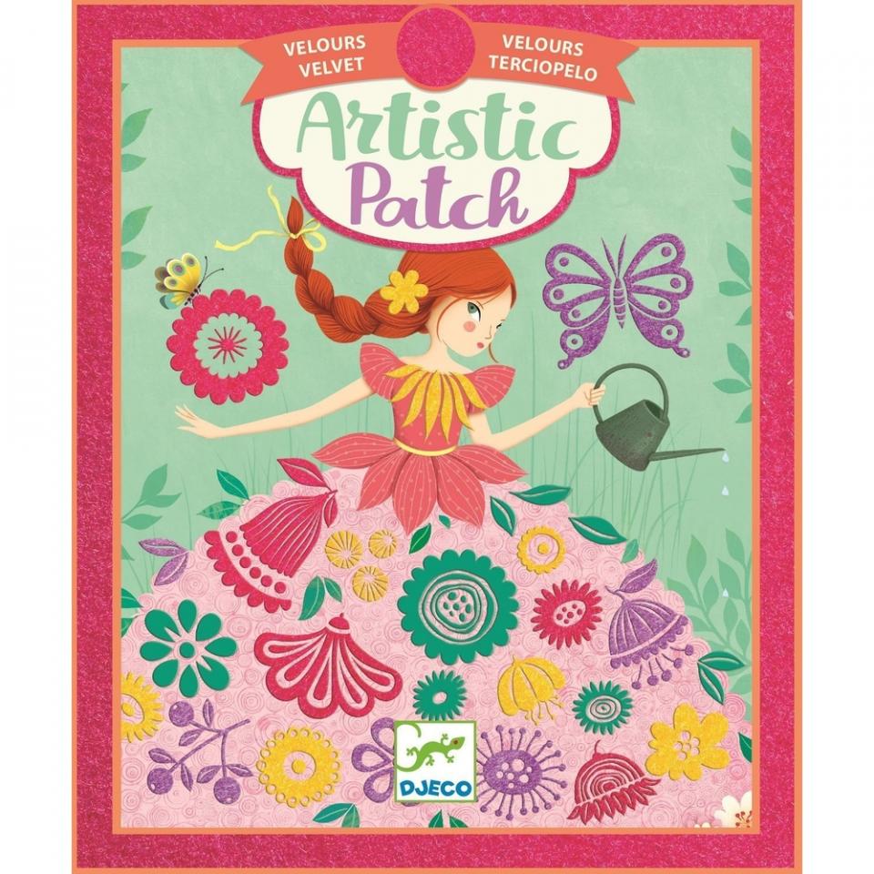 artistic patch fair maidens - quadretti da decorare con il velluto