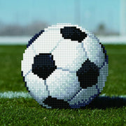 soccer ball - diamond dotz beginner 50491 20,32 x 20,32cm