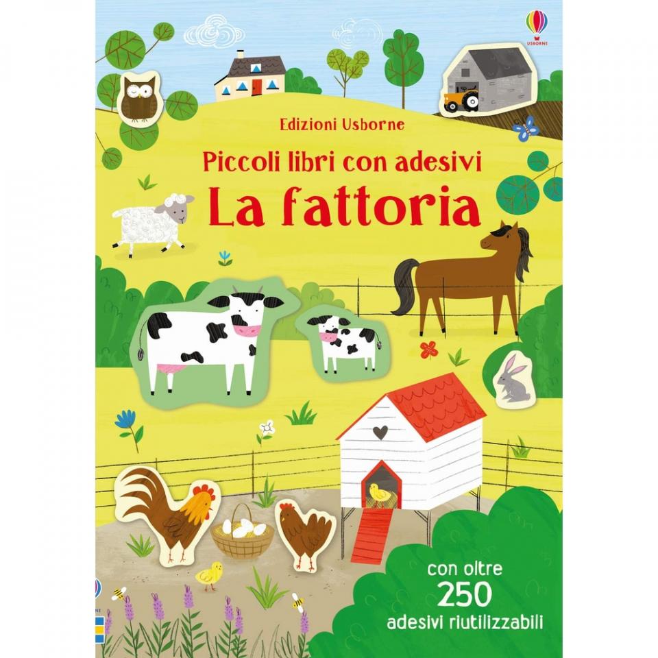 la fattoria - piccoli libri con adesivi