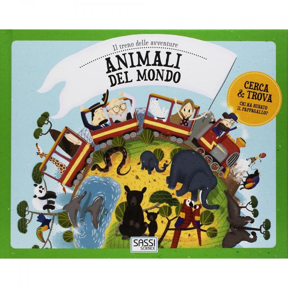 il treno delle avventure - animali del mondo