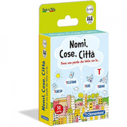 carte gioco sapientino - nomi cose città