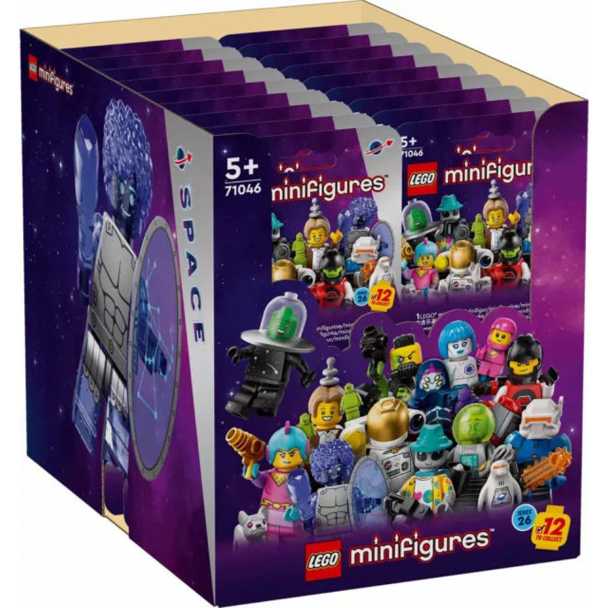 Minifigures Collezionabili 71046 minifigures serie 26 box 36 bustine