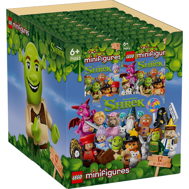 Minifigures Shrek 71053 lego minifigure shrek box 36 bustine