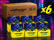 cyberpunk tcg - welcome to night city - case sigillato 6x box da 24 booster (eng)