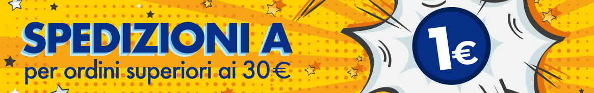 Spedizioni ad 1 euro!