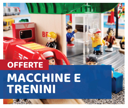 Macchine e Trenini: novità e offerte